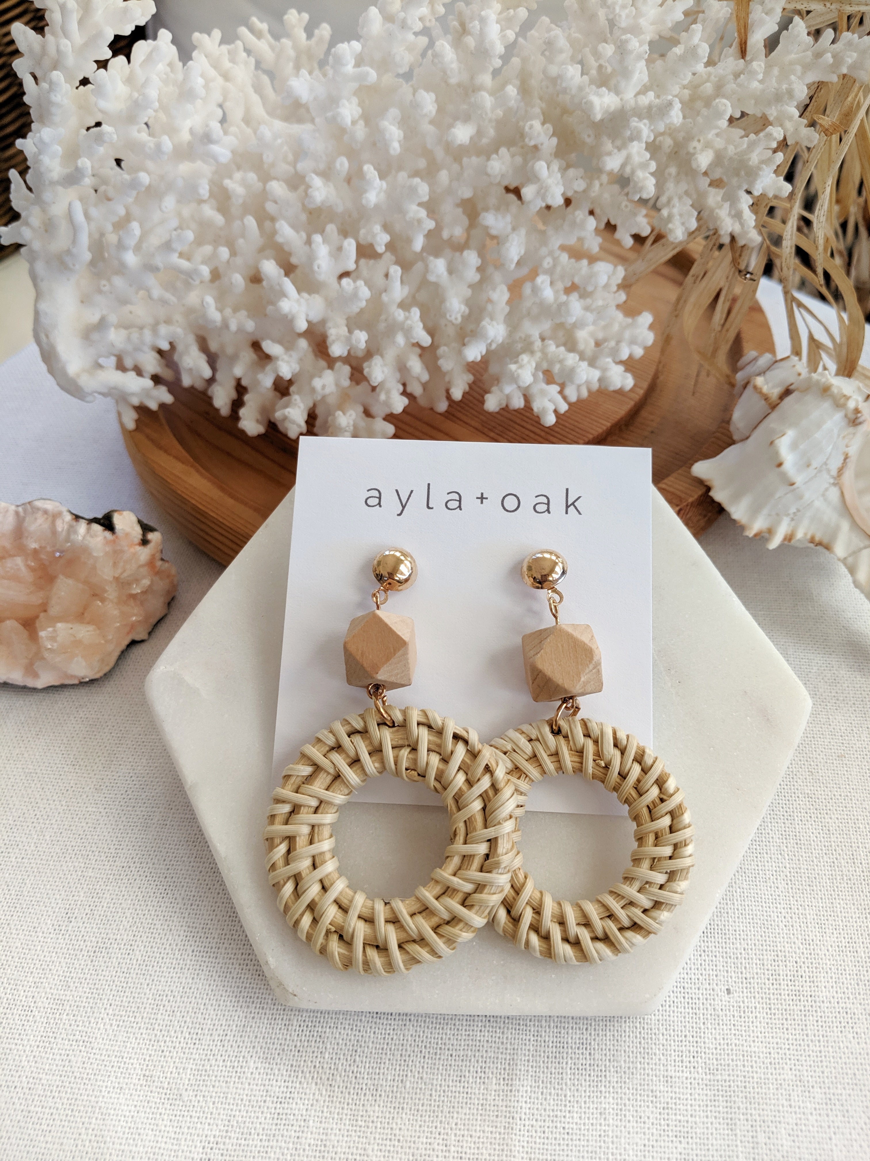 Rattan Sea Shell  Oak and Ayla – Oak & Ayla