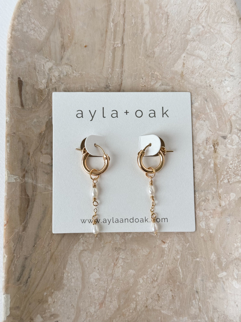 Vera Hoops - 14k Gold Filled