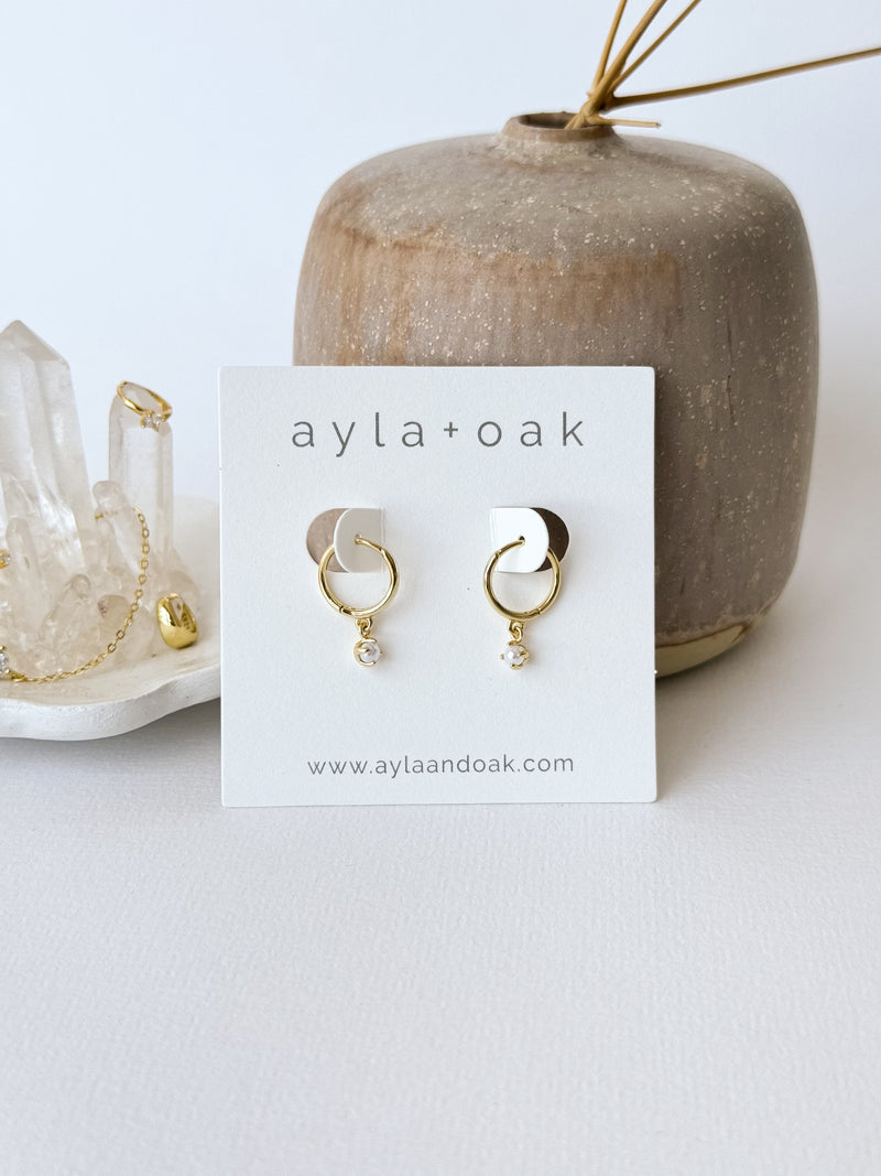 Althea Earrings - 14k Gold Plated