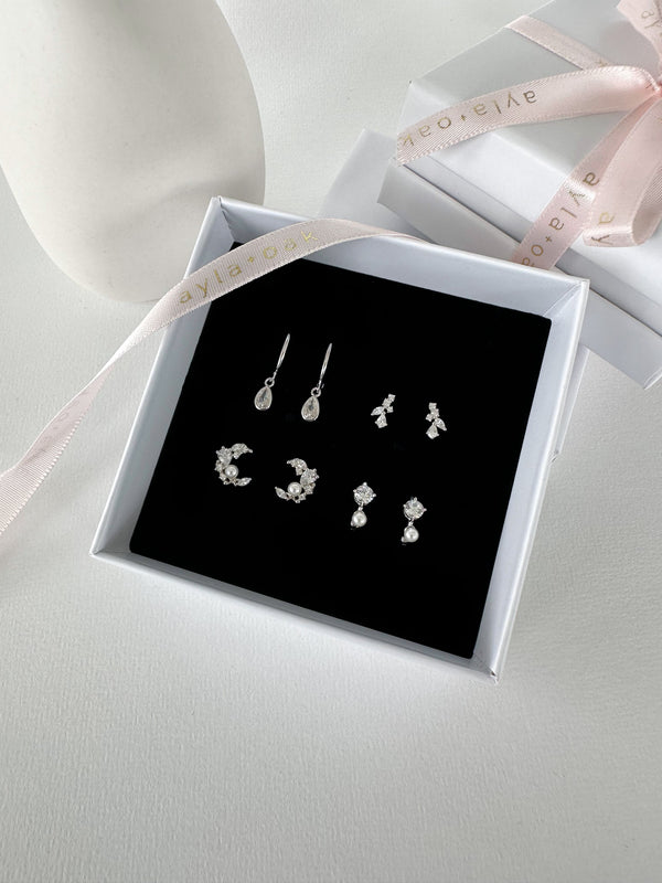 Harlow Everly Earring Set - Sterling Silver