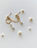 Demi Double Piercing Earrings - 14k Gold Filled
