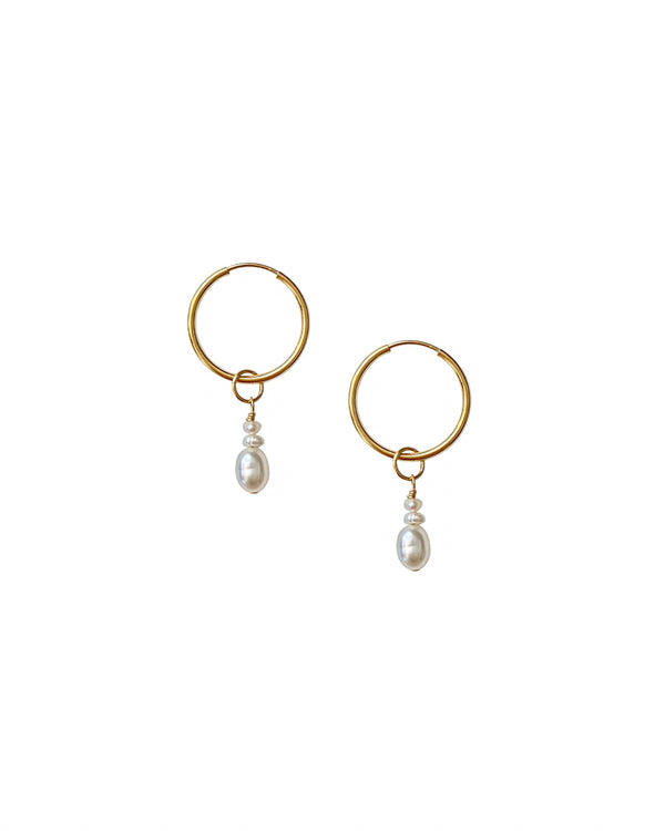 Grace Hoops - 14k Gold Filled