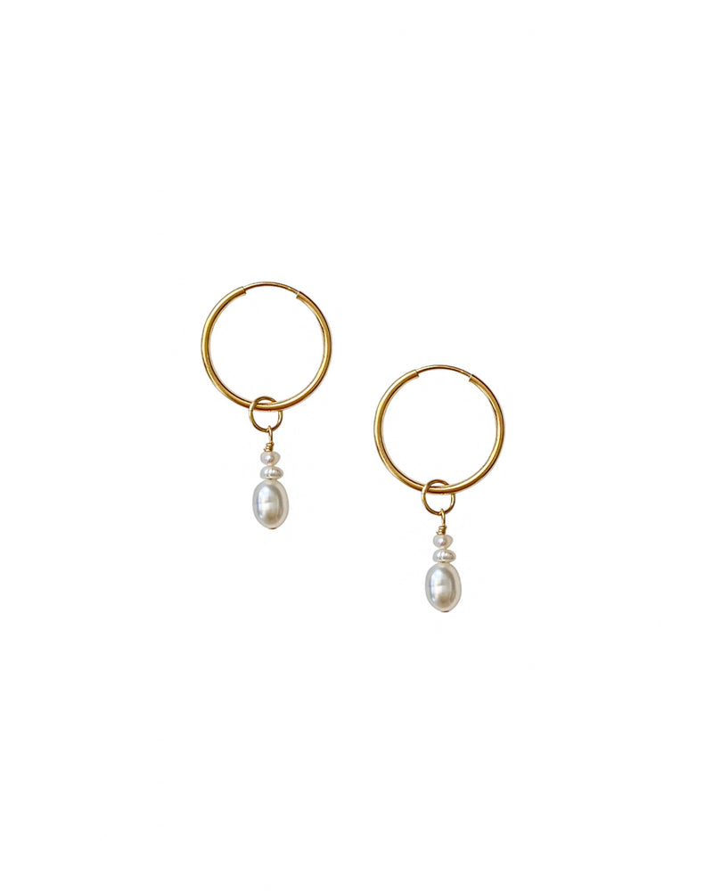 Grace Hoops - 14k Gold Filled