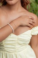 Nadine 14K Gold Plated Bracelet
