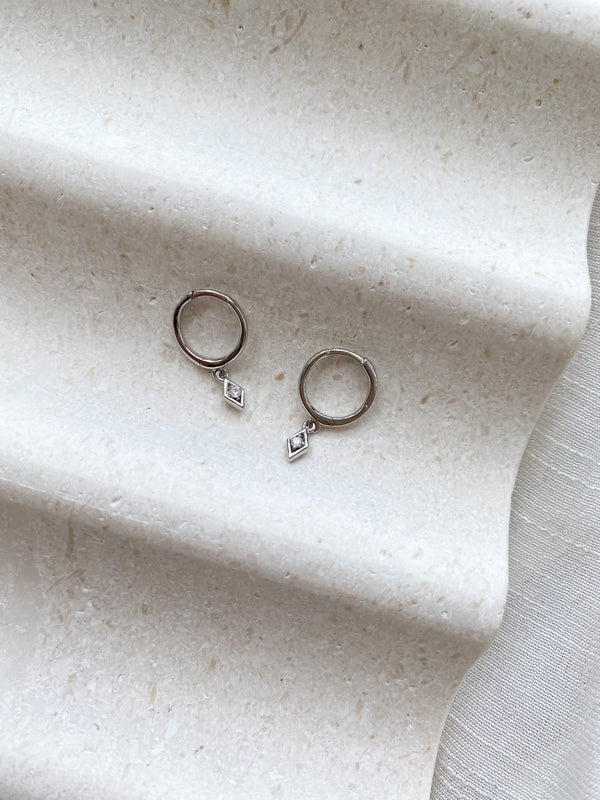 Kiara Earrings - Sterling Silver