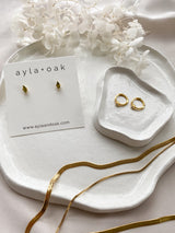 Zala Earrings - 14k Gold Plated