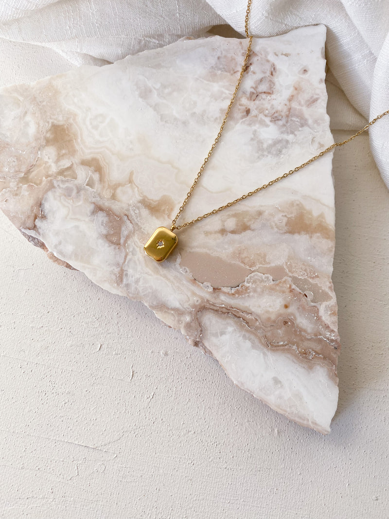 Cove 14k Gold Plated Necklace