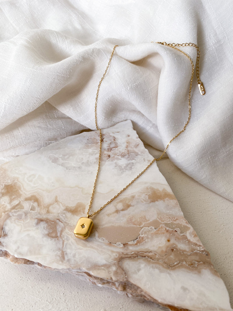 Cove 14k Gold Plated Necklace