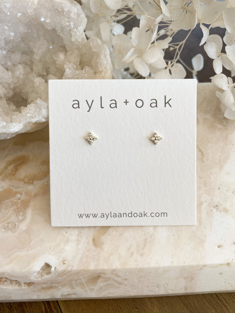 Arista Earrings - 14k Gold Plated