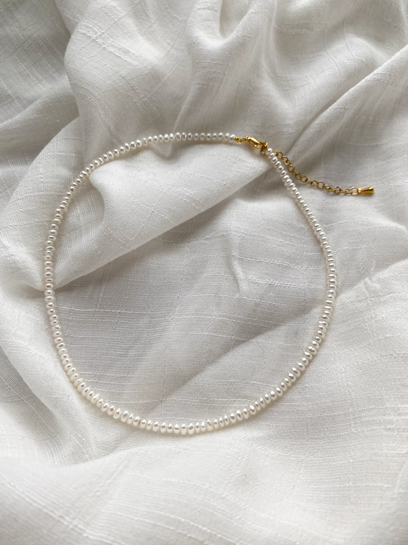 Maude Pearl Choker Necklace