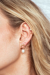 Malia Knot Earrings - 14k Gold Plated