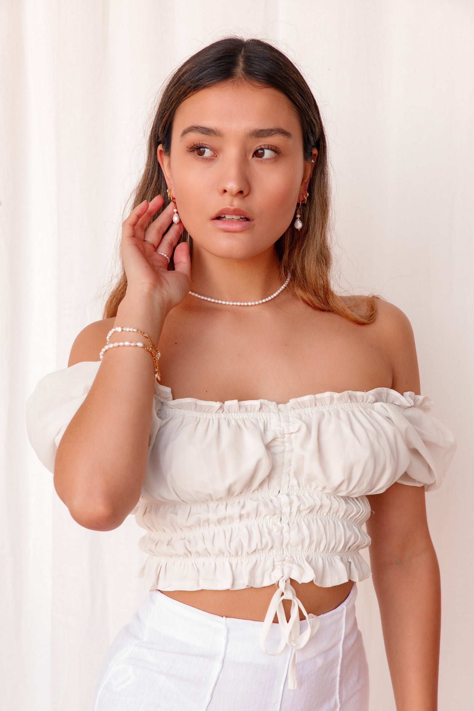 Blaire Pearl Choker Necklace – Ayla and Oak